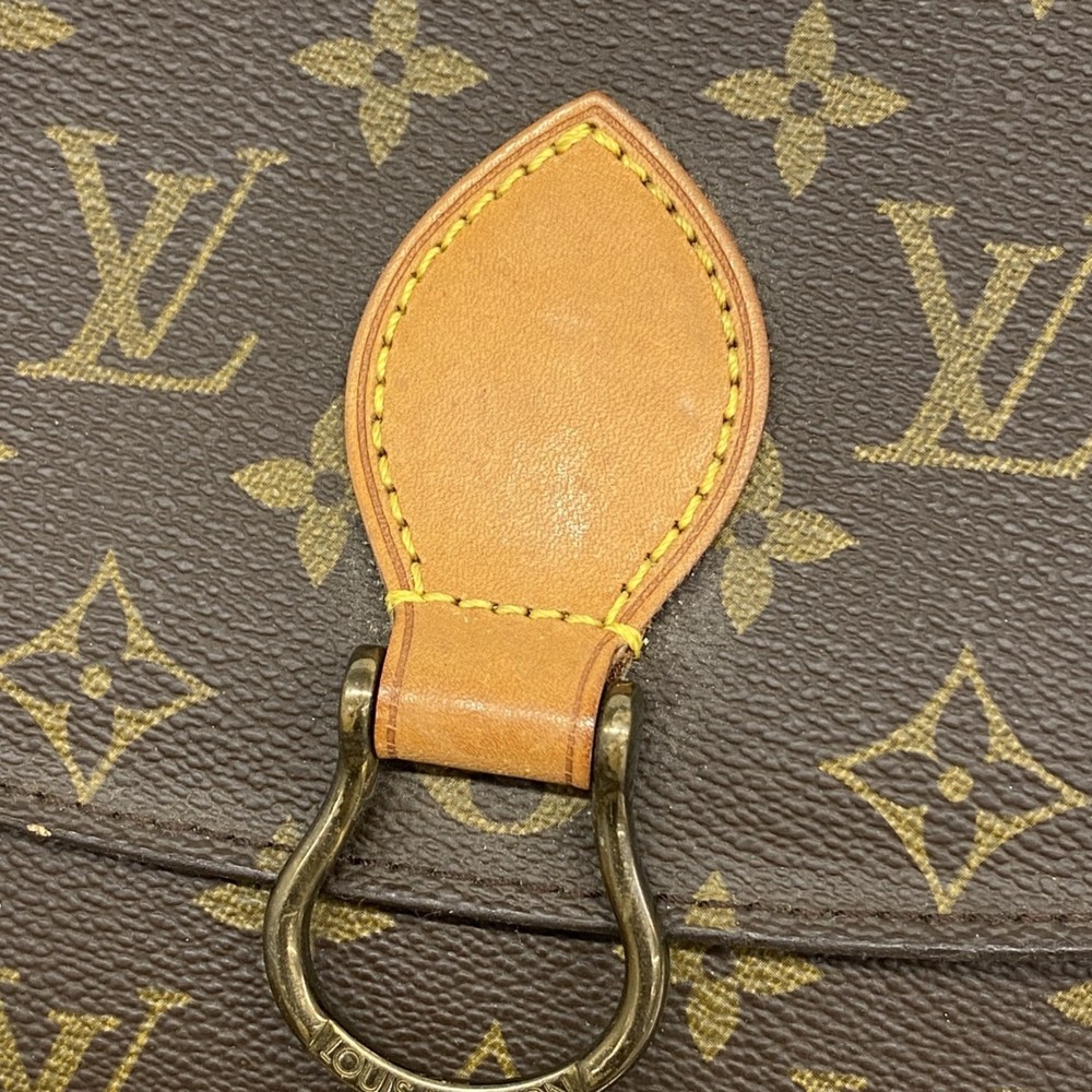 Louis Vuitton Monogram Saint-Cloud MM Shoulder Bag M51244 Brown Women's - Picture 11 of 12